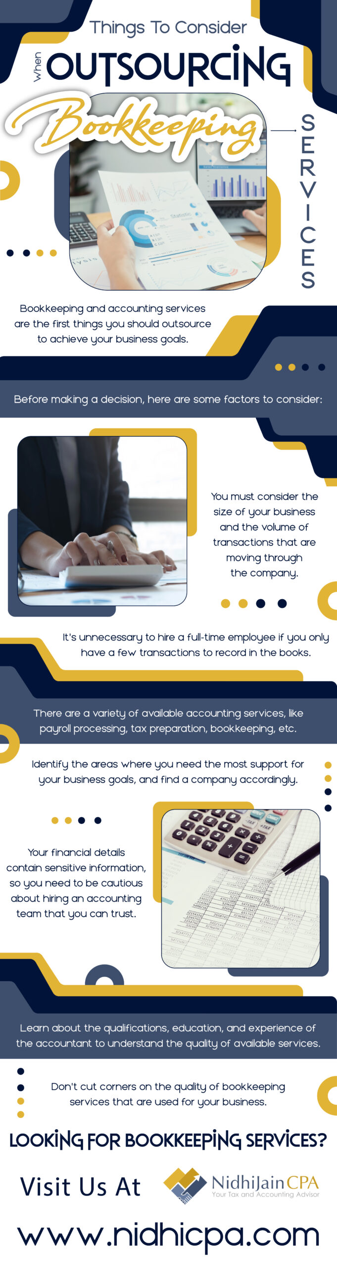 Things To Consider When Outsourcing Bookkeeping Services