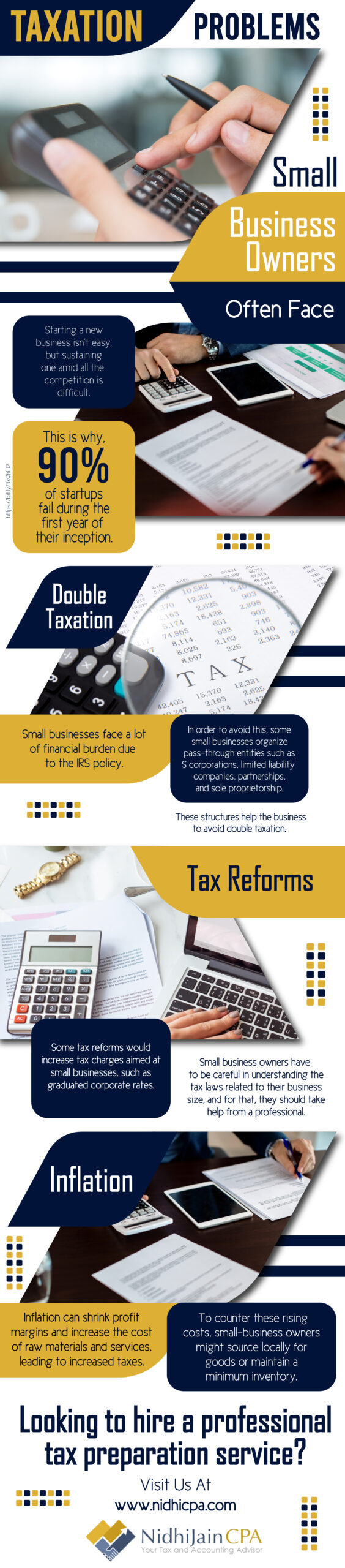 Taxation Problems Small Business Owners Often Face