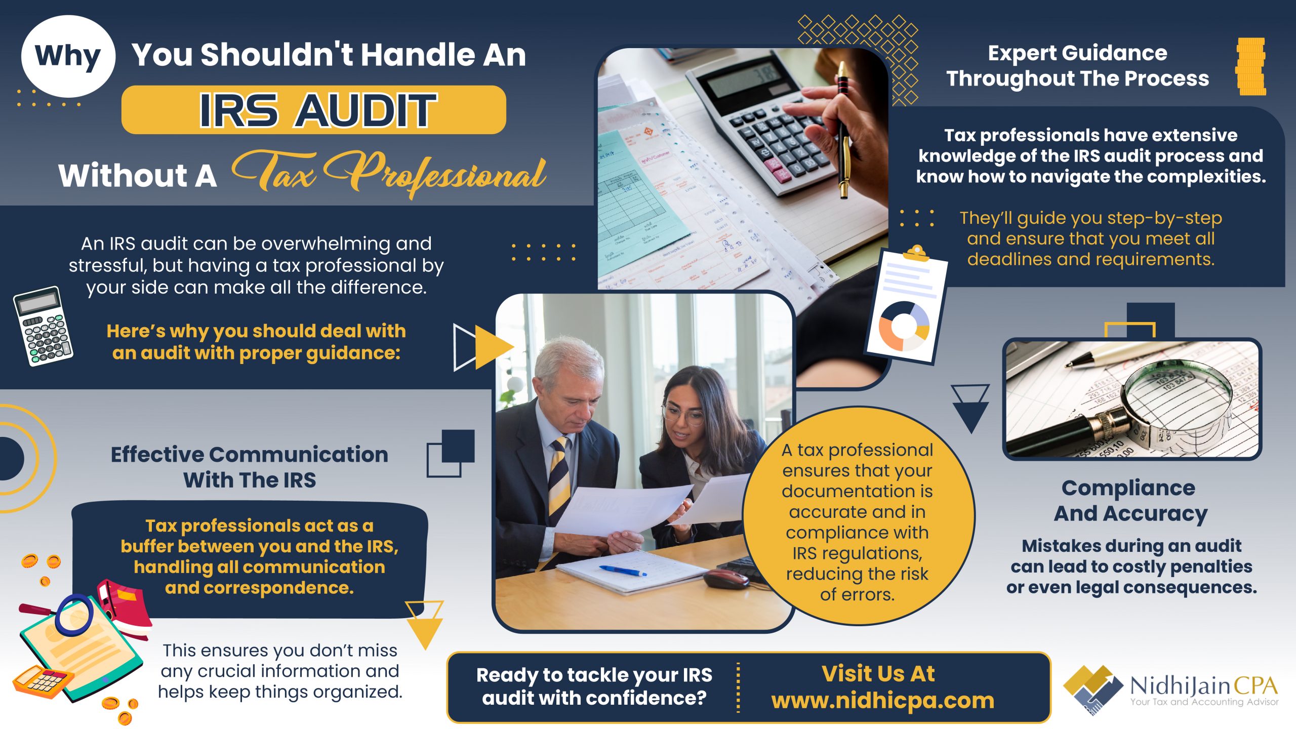 Why You Shouldn't Handle An IRS Audit Without A Tax Professional