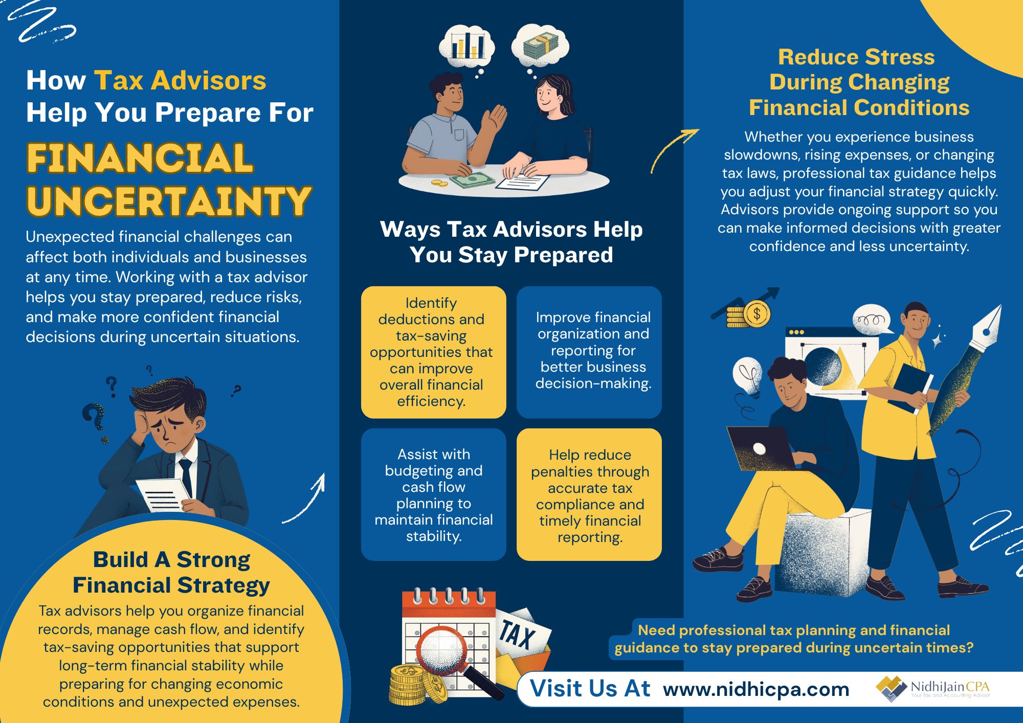 Tax Advisor Help You Prepare For Financial Uncertainity